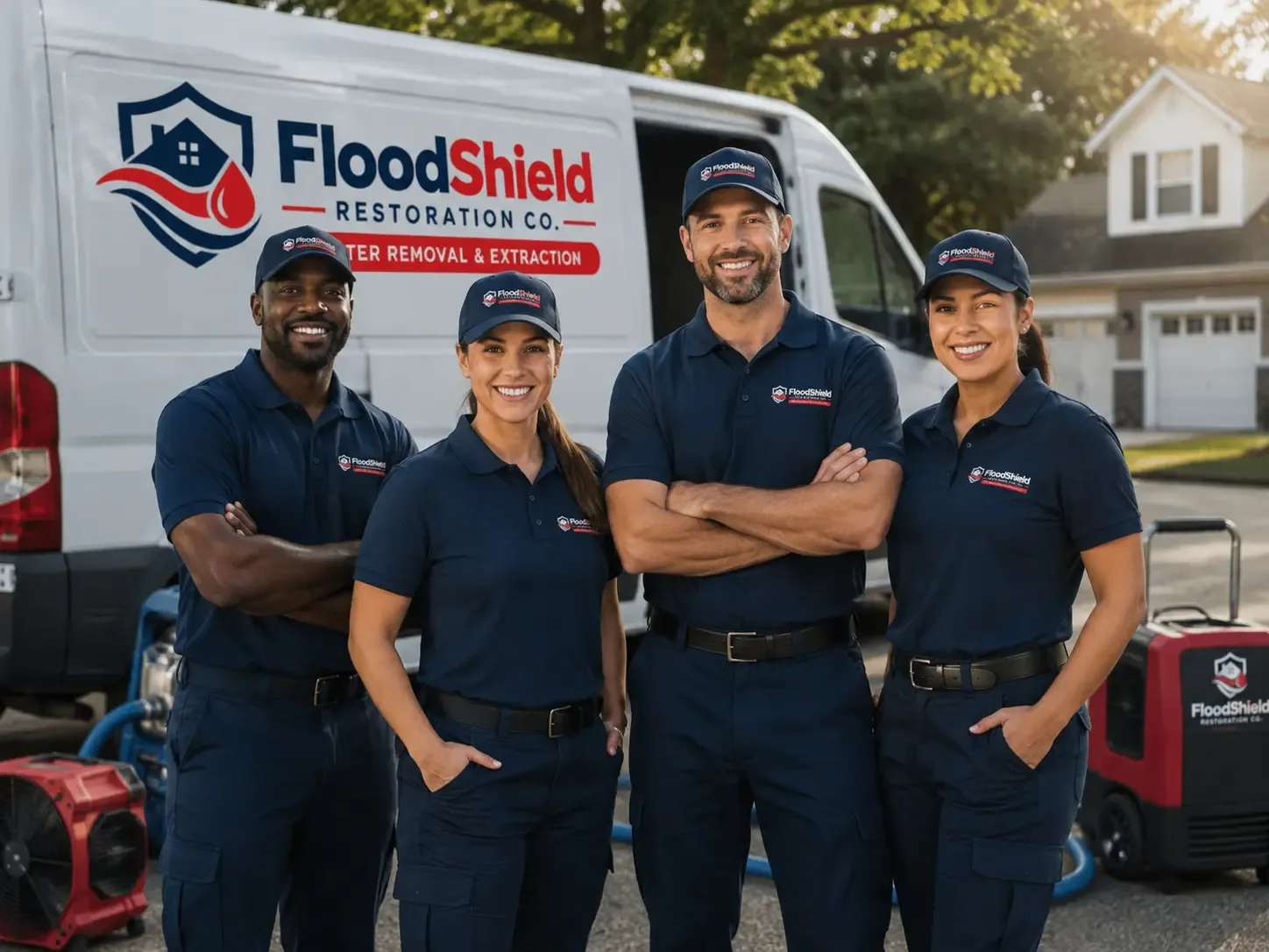 Flood Damage Restoration company in Ghent, WV